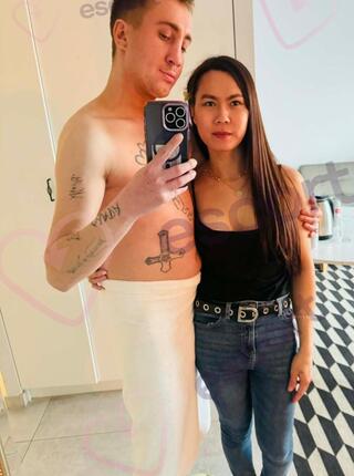 Azjatka i Mlody Bi - escort Poznan